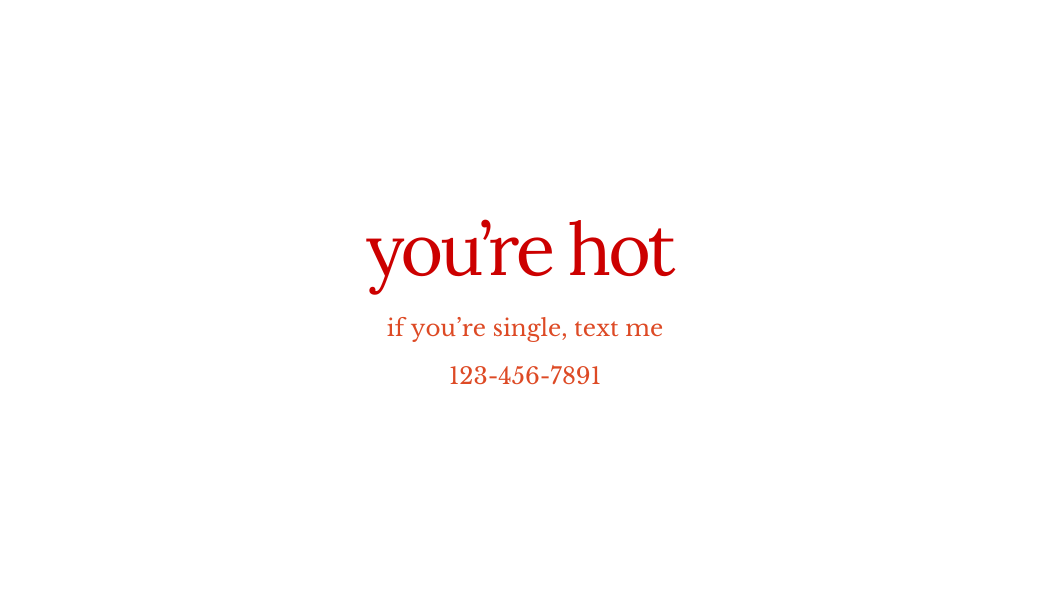 You're Hot Cards - 50 Cards (Copy)
